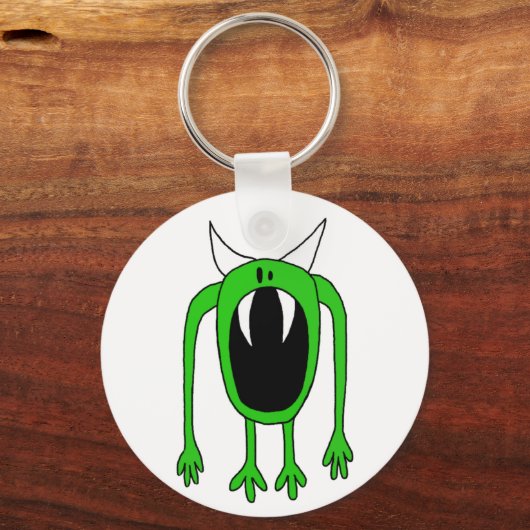 Green Monster Sleutelhanger (Voorkant)
