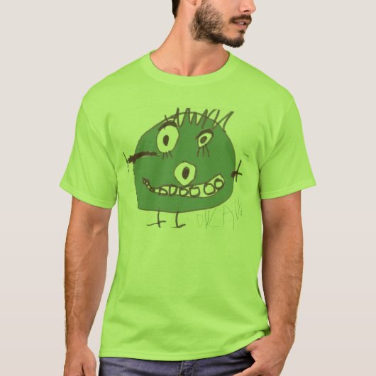 Green Monster T-shirt (Voorkant)