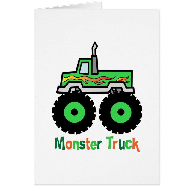 Green Monster Truck (Voorkant)