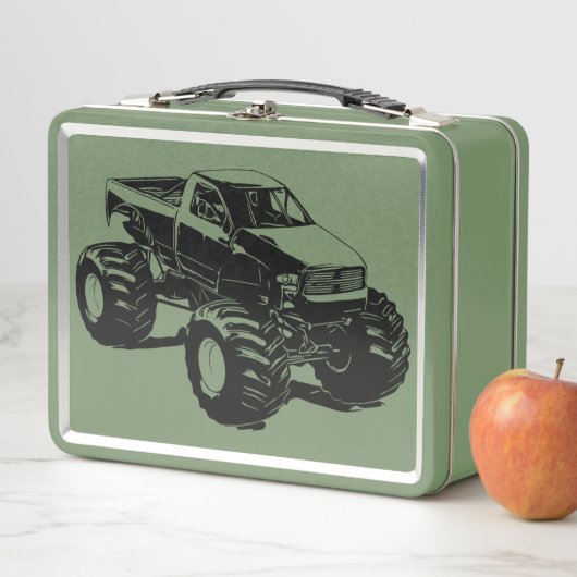 Green Monster Truck (In situ)