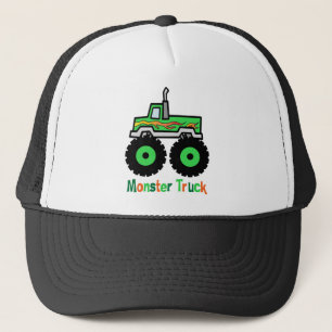 Green Monster Truck Trucker Pet