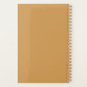 Green Monstera Leaf Wedding Planner (Achterkant)