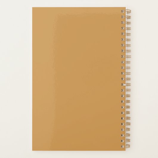 Green Monstera Leaf Wedding Planner (Achterkant)