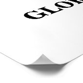 Green Monstera Leaf Welcome Wedding Poster (Hoek)