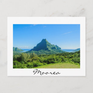 Green Moorea briefkaart