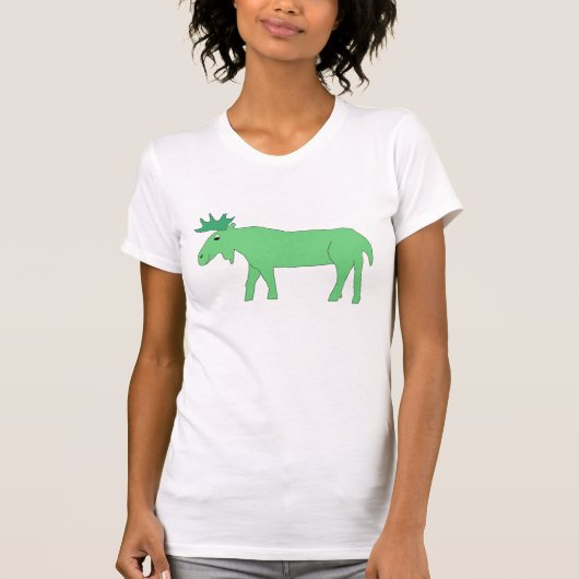Green Moose apparel T-shirt (Voorkant)
