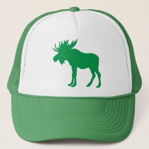Green-Moose Trucker Pet
