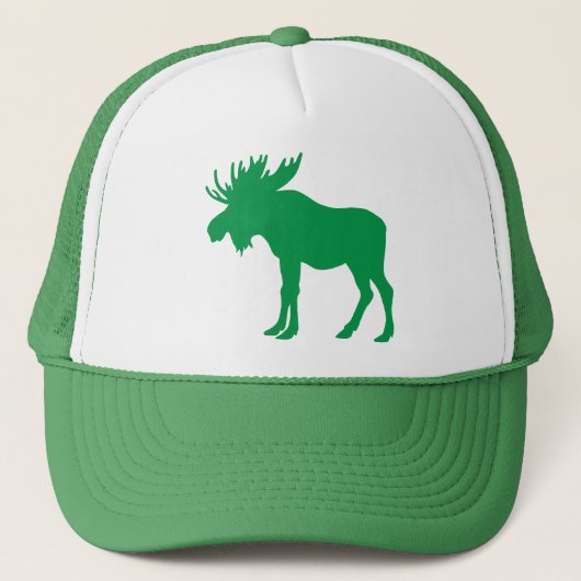 Green-Moose Trucker Pet (Voorkant)