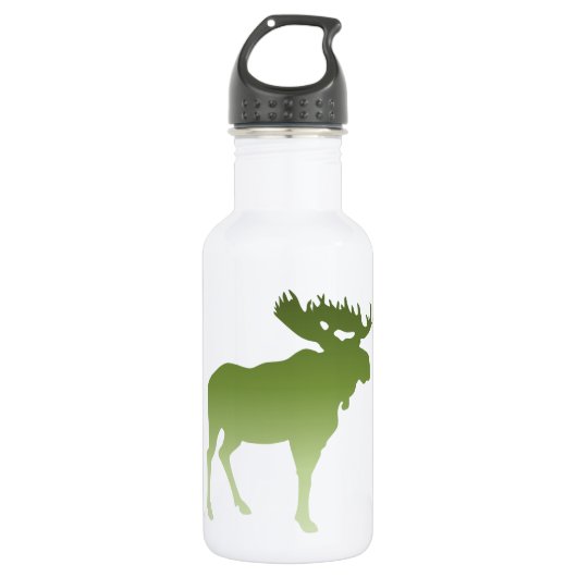Green Moose Waterfles (Voorkant)