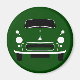 Green Morris Minor Koelkast Magneet