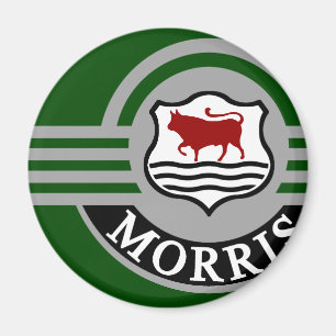 Green Morris Minor Koelkast Magneet