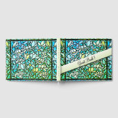 Green Mosaic Floral Gastenboek (Volledig)