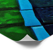 Green Mosaic Poster (Hoek)