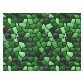 Green Mosaic Tablecloth Tafelkleed (Voorkant (Horizontaal))