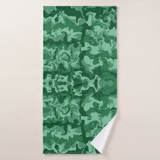 Green Moss Badhanddoek (Badhanddoek)