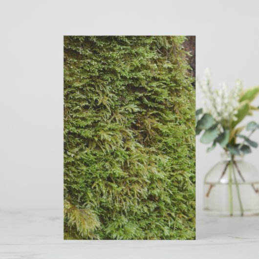 Green Moss Briefpapier (Staand voorkant)