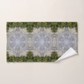 Green Moss & Earth Natuur Art Bad Handdoek (Handdoek)