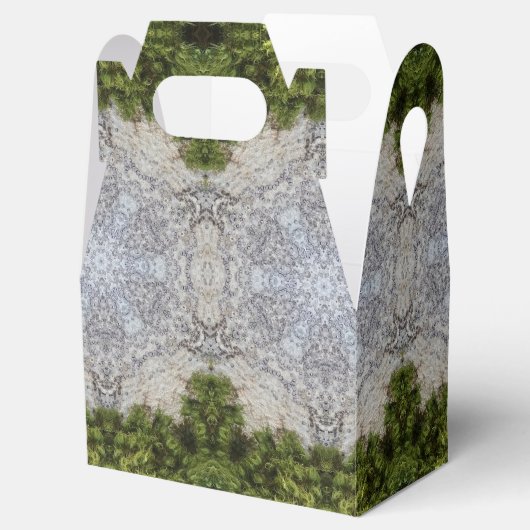 Green Moss & Earth Natuur Art Bedankdoosjes (Geopend)