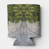 Green Moss & Earth Natuur Art Blikjeskoeler (Achterkant)