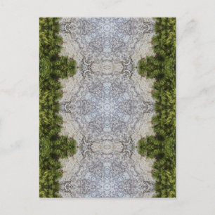 Green Moss & Earth Natuur Art Briefkaart