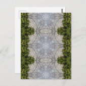 Green Moss & Earth Natuur Art Briefkaart (Voorkant / Achterkant)