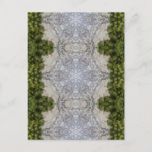 Green Moss & Earth Natuur Art Briefkaart
