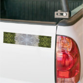 Green Moss & Earth Natuur Art Bumpersticker (Op Truck)