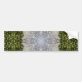 Green Moss & Earth Natuur Art Bumpersticker (Voorkant)