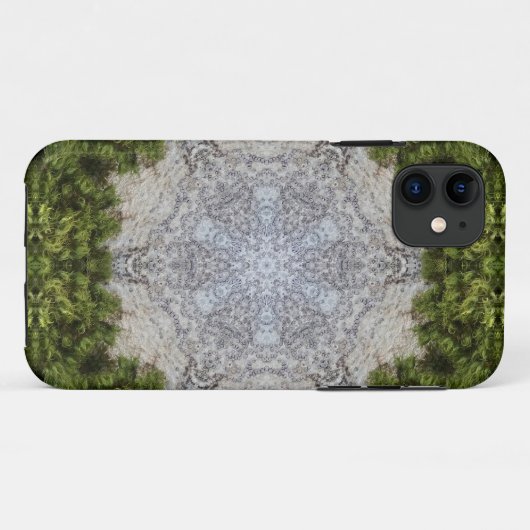 Green Moss & Earth Natuur Art Case-Mate iPhone Case (Achterkant (horizontaal))