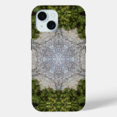 Green Moss & Earth Natuur Art Case-Mate iPhone Case (Achterkant)