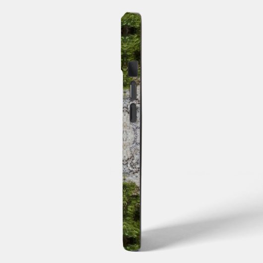 Green Moss & Earth Natuur Art Case-Mate iPhone Case (Achterkant / Links)