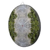 Green Moss & Earth Natuur Art Dartbord (Voorkant Rechts)