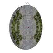 Green Moss & Earth Natuur Art Dartbord (Voorkant Links)