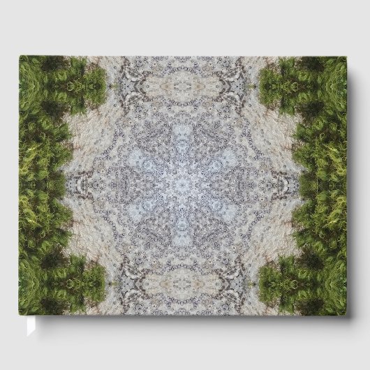 Green Moss & Earth Natuur Art Gastenboek (Voorkant)