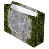 Green Moss & Earth Natuur Art Groot Cadeauzakje (Voorkant Gekanteld)