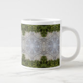 Green Moss & Earth Natuur Art Grote Koffiekop (Rechts)