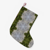 Green Moss & Earth Natuur Art Kleine Kerstsok (Voorkant (Hangend))