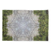 Green Moss & Earth Natuur Art Kussensloop (Achterkant-Links)