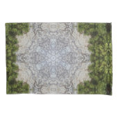 Green Moss & Earth Natuur Art Kussensloop (Voorkant-Links)