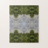 Green Moss & Earth Natuur Art Legpuzzel (Verticaal)