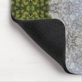 Green Moss & Earth Natuur Art Muismat (Hoek)