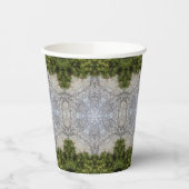 Green Moss & Earth Natuur Art Papieren Bekers (Links)