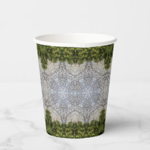 Green Moss & Earth Natuur Art Papieren Bekers