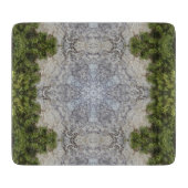 Green Moss & Earth Natuur Art Snijplank (Voorkant)