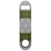 Green Moss & Earth Natuur Art Speed Flessenopener (Achterkant)