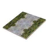 Green Moss & Earth Natuur Art Tegeltje (Zijkant)