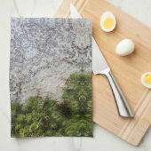 Green Moss & Earth Natuur Art Theedoek (Quarter Fold)