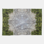 Green Moss & Earth Natuur Art Theedoek (Horizontaal)