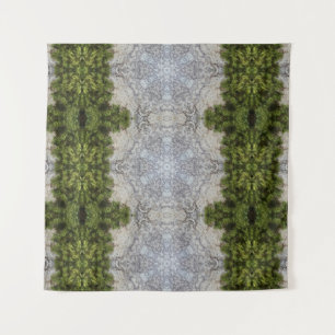 Green Moss & Earth Natuur Art Wandkleed