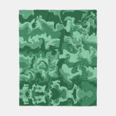 Green Moss Fleece Deken (Voorkant)